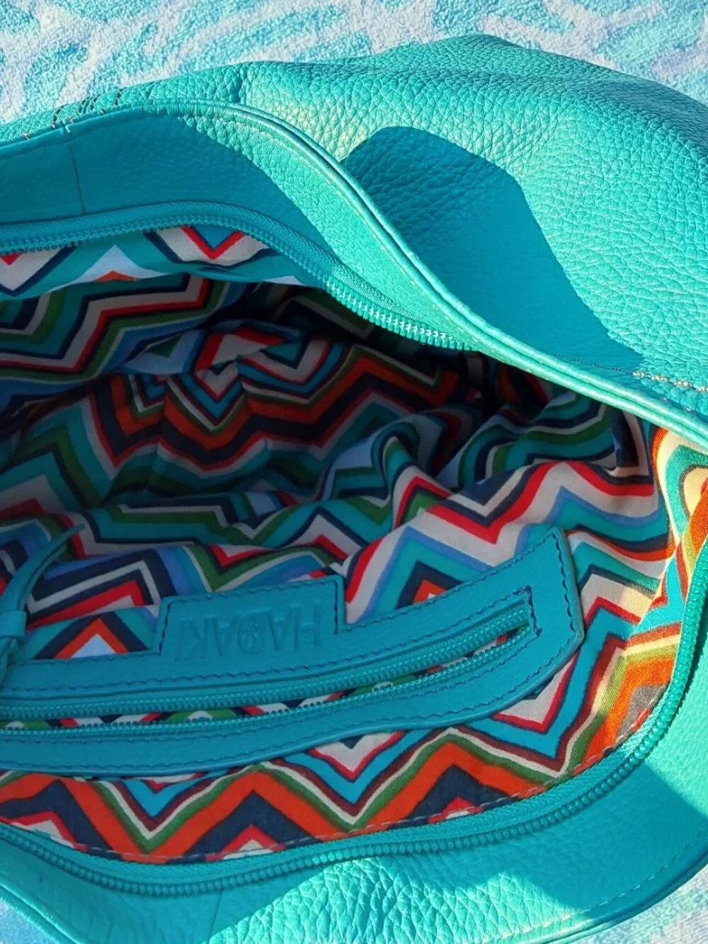 HADAKI TURQUOISE LEATHER 2015 hadaki